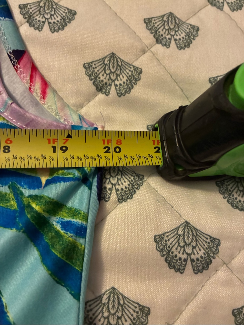 NIB Love You Dear Turquoise & Green Floral V Neck Palazzo Sleeveless Jumpsuit - Picture 10 of 10